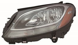 Merecedes Benz 2015-2018 C Class Left Driver Halogen Headlight Head Light Lamp - $228.69