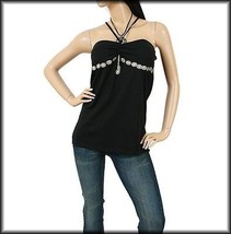 NWT Romina Top with Metal Embellishments Shirt ~ JR2X 14 16 Peek a Boo Back - $13.56