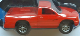 Dodge Dakota Sport Die Cast Metal Red Pickup Truck w Hitch 1:64 Scale Ma... - £39.21 GBP