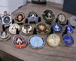 Lot of 16 CIA Challenge Coins SAD SOG Seal Team VI Spy vs Spy NOC GRS SIG - $238.58