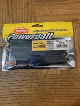 Berkley PowerBait PBBPT3.5BB 3.5&quot; Power Tube Black/Blue-1ea 8ct.-NEW-SHIP N 24HR - £23.64 GBP