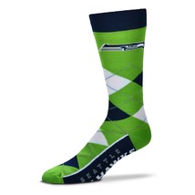 NFL Seattle Seahawks Argyle Unisex Crew Cut Socks - One Size Fits Most - $9.95