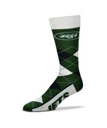 NFL New York Jets Argyle Unisex Crew Cut Socks - One Size Fits Most - £7.93 GBP