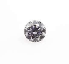 Violet Diamond - 0.20ct Natural Loose Fancy violet Gray Color diamond Round SI1 - £3,359.36 GBP
