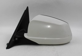 Left Driver Side White Door Mirror Power Heated Fits 2012-13 BMW 528i OEM #17... - £219.29 GBP