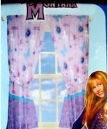Disney Hannah Montana Daisy Patch Window Curtain Drapery Panels - £15.70 GBP