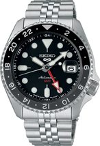 Seiko 5 Sports Style GMT Model, Automatic Mechanical Watch, Seiko Five Sports, M - £371.10 GBP
