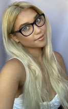 New Mikli by ALAIN MIKLI ML161203 53mm Blue Women&#39;s Eyeglasses Frame  - £62.92 GBP