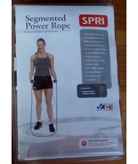 Spri Segmented Power Rope - BRAND NEW PACKAGE - GREAT CARDIO WORKOUT TOOL - £27.45 GBP