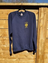 Vintage Jerzees Sweatshirt US Naval Academy USNA 1990&#39;s Navy XL - £29.25 GBP