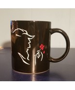 Disney&#39;s Coffee Mug Beauty And The Beast The Broadway Musical Cup Black Red - £7.62 GBP
