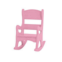 Children&#39;s Pink Rocking Chair - Amish Handmade Child Toddler Youth Rocker Usa - £201.42 GBP