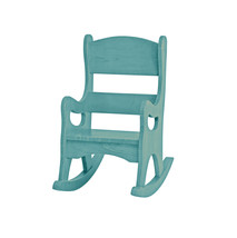 Children&#39;s Rocking Chair - Amish Handmade White Wood Child Toddler Youth Usa - £198.22 GBP