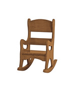 CHILDREN&#39;S ROCKING CHAIR - Amish Handmade Wood Child Toddler Youth Rocke... - $359.99
