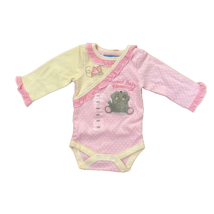Cre8ions Pink One Piece Bodysuit Embroidered Infant 6 months NEW - £6.25 GBP