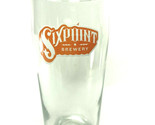 Six Point Brewery Willi Becher Pint Beer Glass Red Hook Brooklyn NY - $10.77