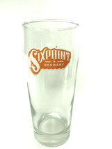 Six Point Brewery Willi Becher Pint Beer Glass Red Hook Brooklyn NY - $10.77