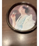 Coca - Cola Coke Vintage Metal Serving Tray Flapper Girl 1973 Brown Gold... - $22.86 CAD