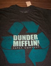 The Office Dunder Mifflin Paper Company Recycle Symbol T-Shirt Medium New w/ Tag - £15.65 GBP