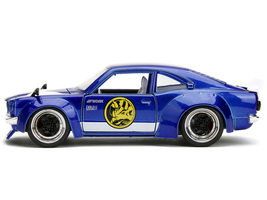 1974 Mazda RX-3 Candy Blue with White Interior and Graphics and Blue Ranger Diec - £43.97 GBP