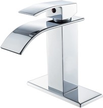 Voton Bathroom Faucet Chrome Faucet For Bathroom Sink Single Handle Sing... - £34.12 GBP