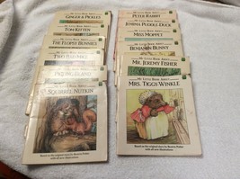 1991 Lot of 12 My Little Book About Series~Beatrix Potter~Leap Frog - £4.78 GBP