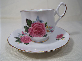 Royal Dover Bone China Cup and Saucer Made in England - £18.33 GBP