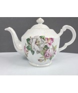Norcrest Fine China Teapot; K-151; VTG Teapot; Pink Flowers; Gold Rimmed... - £19.86 GBP