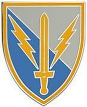 ARMY 201ST BATTLEFIELD  SURVEILLANCE COMBAT SERVICE IDENTIFICATION ID BADGE - $28.49