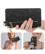 Women Ladies Long Leather Wallet Credit Card Holder Purse Zipper Handbag... - £21.17 GBP