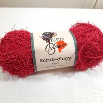 Yarn-bee Scrub-ology yarn Pink #650 textured polyester - $92.54 MXN