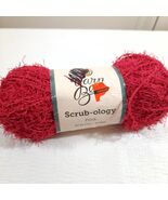 Yarn-bee Scrub-ology yarn Pink #650 textured polyester - $92.86 MXN