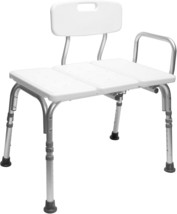 Carex Tub Transfer Bench - Shower Chair Transfer Bench with Height Adjus... - £66.09 GBP