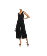 Aqua Womens XS Black Sleeveless V Neck Wide Leg Jumpsuit NWT BA39 - $59.14 CAD