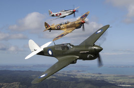 P40, Spitfire &amp; P51 Airplane Metal Sign - $29.95
