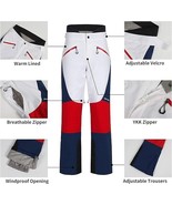 new GSOU SNOW Insulated Snowboard Ski Pants Women&#39;s sz L winter bottoms bib - $48.90