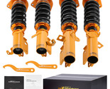Front + Rear Coilover Kit w/ 24-Way Adj. Damping For Toyota Corolla 88-02 - £438.93 GBP