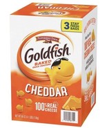 Pepperidge Farm Goldfish Crackers Cheddar (22 oz., 3 pk.) SHIPPING THE S... - £17.26 GBP
