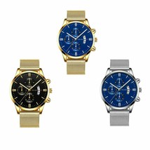 Mens Watches Luxury Men Stainless Steel - £14.42 GBP