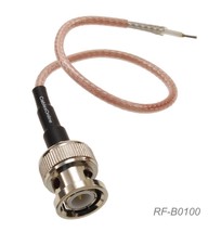 6-Inch Bnc Male To Open-End Rg316 50O Rf Coaxial Pigtail Cable - $14.99