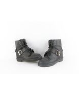 Vintage Dr Martens Womens 6 Distressed Triumph 8 Eyelet Leather Moto Boo... - $2,251.05 MXN