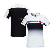 YONEX 23FW Women&#39;s Badminton T-Shirts Apparel Top Sportswear White NWT 233TS022F - £45.48 GBP