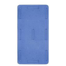 Dundee Deco Shower Mat with Suction Cups - 28&quot; x 15&quot;, Classic Blue Water... - £23.89 GBP