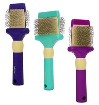 Dog Slicker Brushes Fine Coarse Double Sided 2 in 1 Flexible Style Longe... - £26.53 GBP+