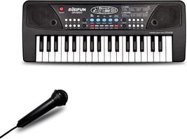 Piano Keyboard For Kids, Eooleow 37 Keys Portable Electronic Keyboards Piano For - £31.58 GBP