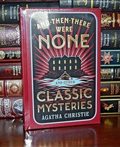 And Then There Were None Mysteries by Agatha Christie New Sealed Leather Bound - £27.30 GBP