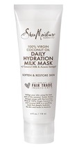 SheaMoisture 100% Virgin Coconut Oil Daily Hydration Milk Mask- 4 Ounce - £12.78 GBP