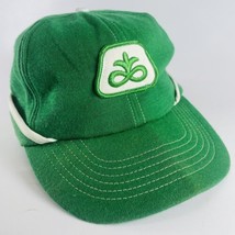 Pioneer Seed Corn Fitted Farmer Trucker Patch Hat Cap AG K Brand Ear Flap - £23.33 GBP