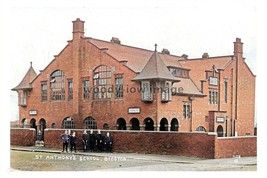 ptc4152 - Yorks. - Early St. Anthony&#39;s School, Beeston suberb, Leeds - print 6x4 - £2.19 GBP