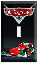 An item in the Art category: NEW CARS 2 FRANCESCO FORMULA 1 RACING SINGLE LIGHT SWITCH WALL PLATE COVER movie